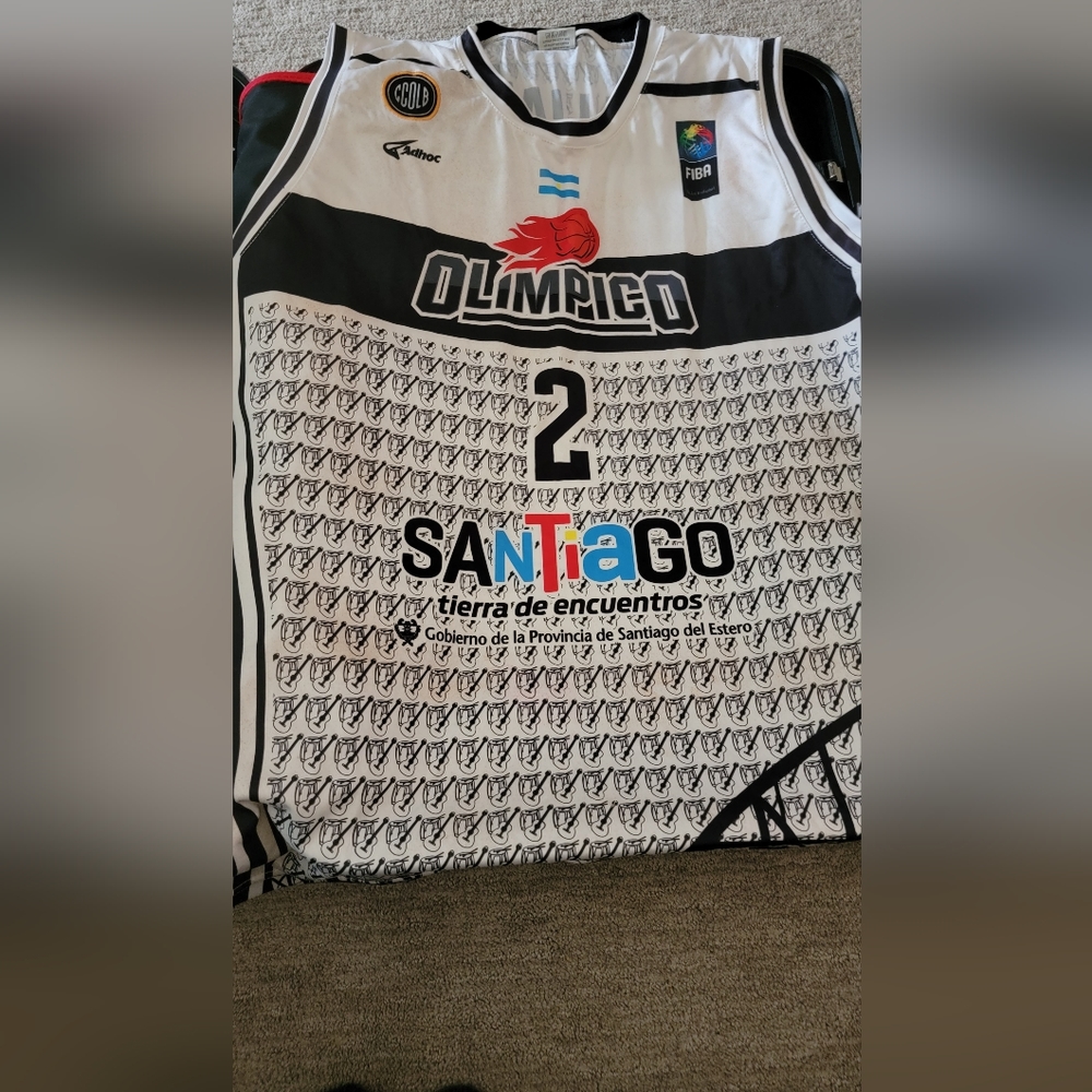 Actual Justin williams nba international jersey
